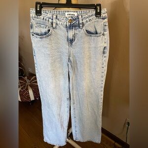 RSQ Light Wash Women's Straight Leg low rise baggy Jeans size 23